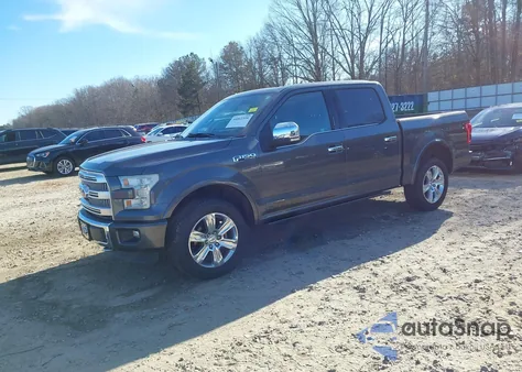 2015 Ford F-150 Platinum from USA, damaged, VIN 1FTEW1EF6FFC02984
